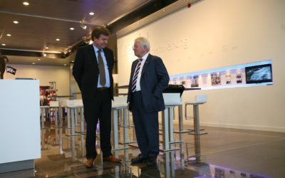 Topondernemer Wim van der Leegte in gesprek met Dick Kroot